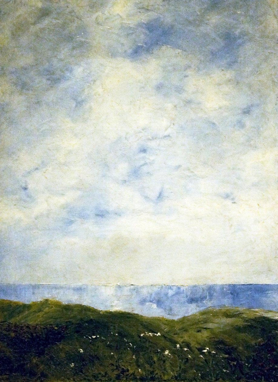 Coastal Landscape IN English: Coastal Landscape II Magyar: Tenger Part In od August Johan Strindberg