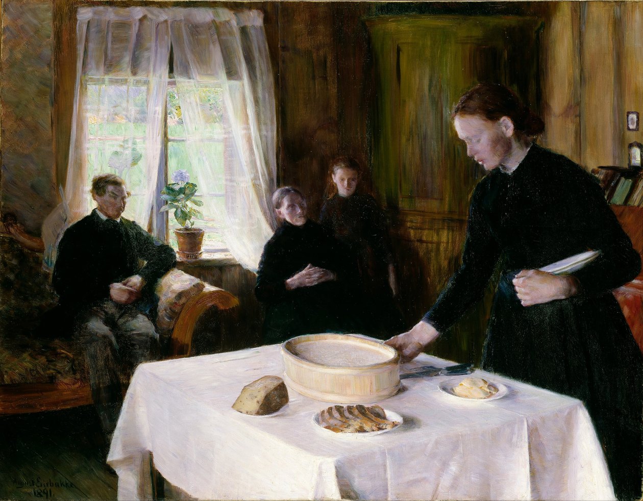 Prostírání stolu od August Eiebakke
