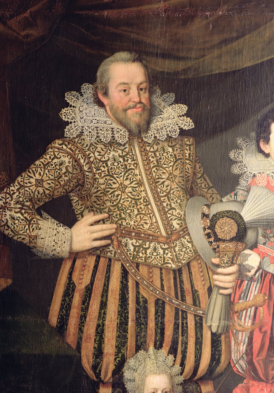 Moritz Učený a jeho rodina (detail 247514) od August Erich