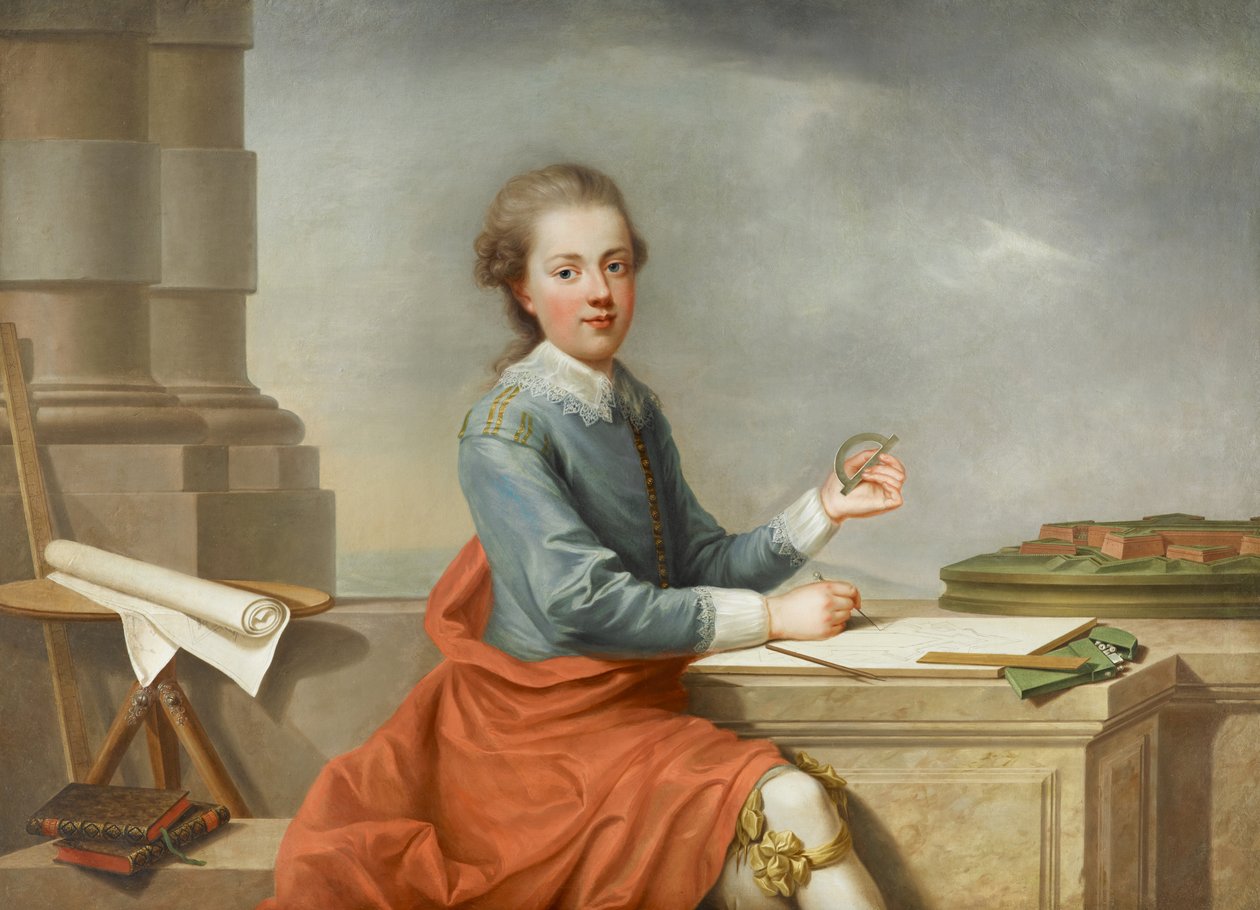 Kníže Filip Josef z Lichtenštejna (1762-1802) od August Friedrich Oelenhainz