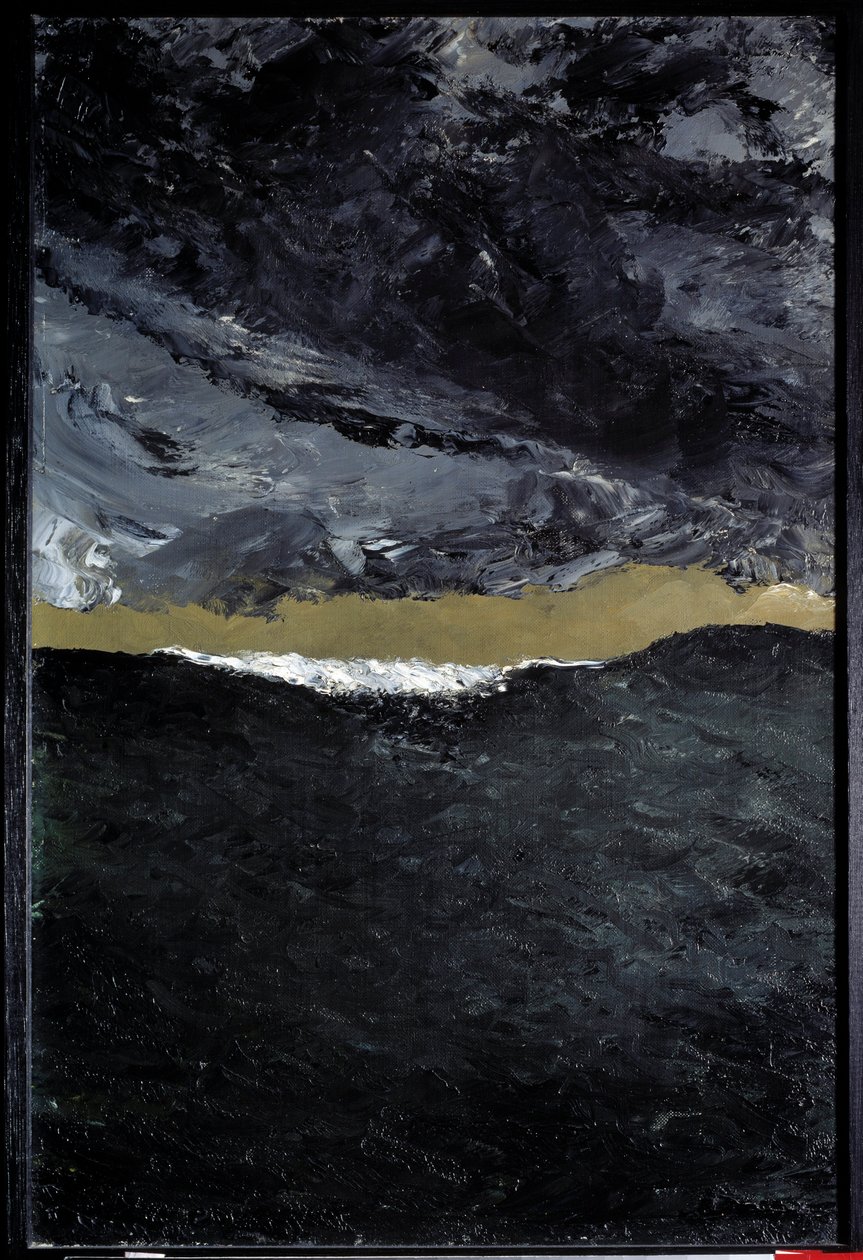 Vlna VII. Obraz Augusta Strindberga (1849-1912) Ec. Žalovaný. od August Johan Strindberg