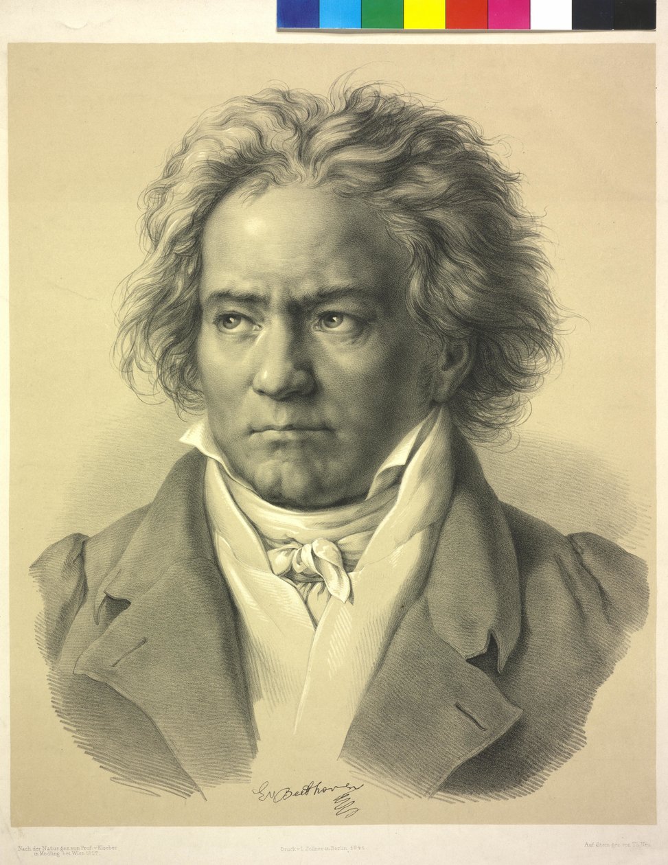 Ludwig van Beethoven od August Karl Friedrich von (after) Kloeber
