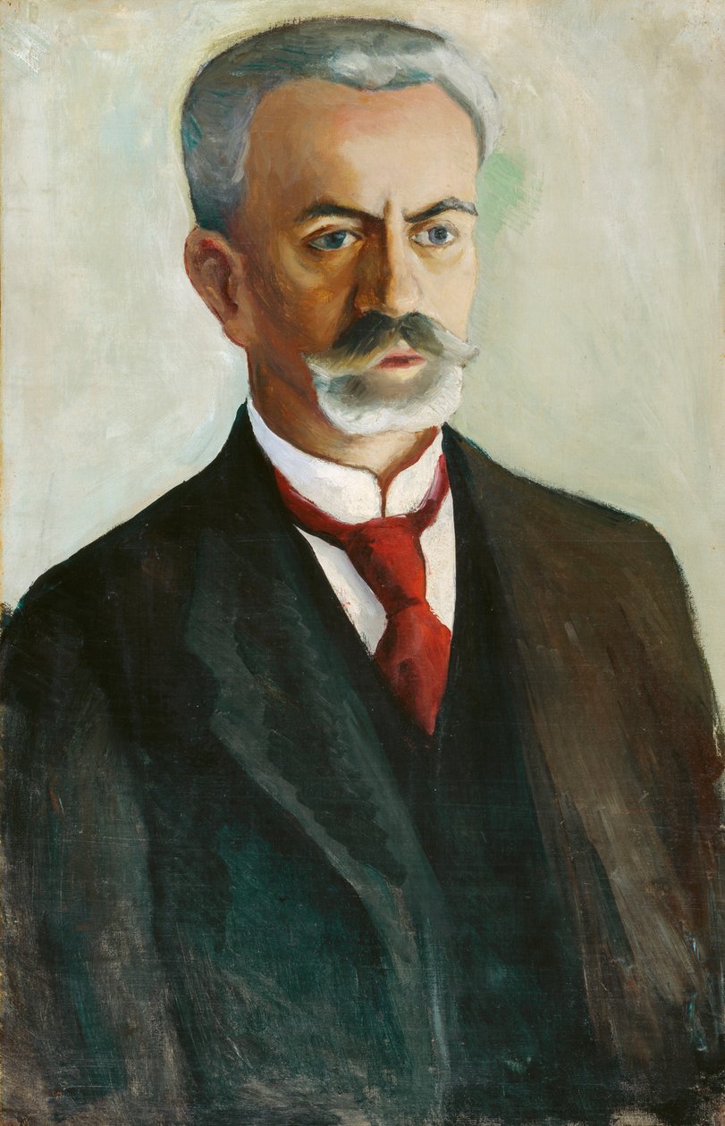 Portrét Bernharda Köhlera od August Macke