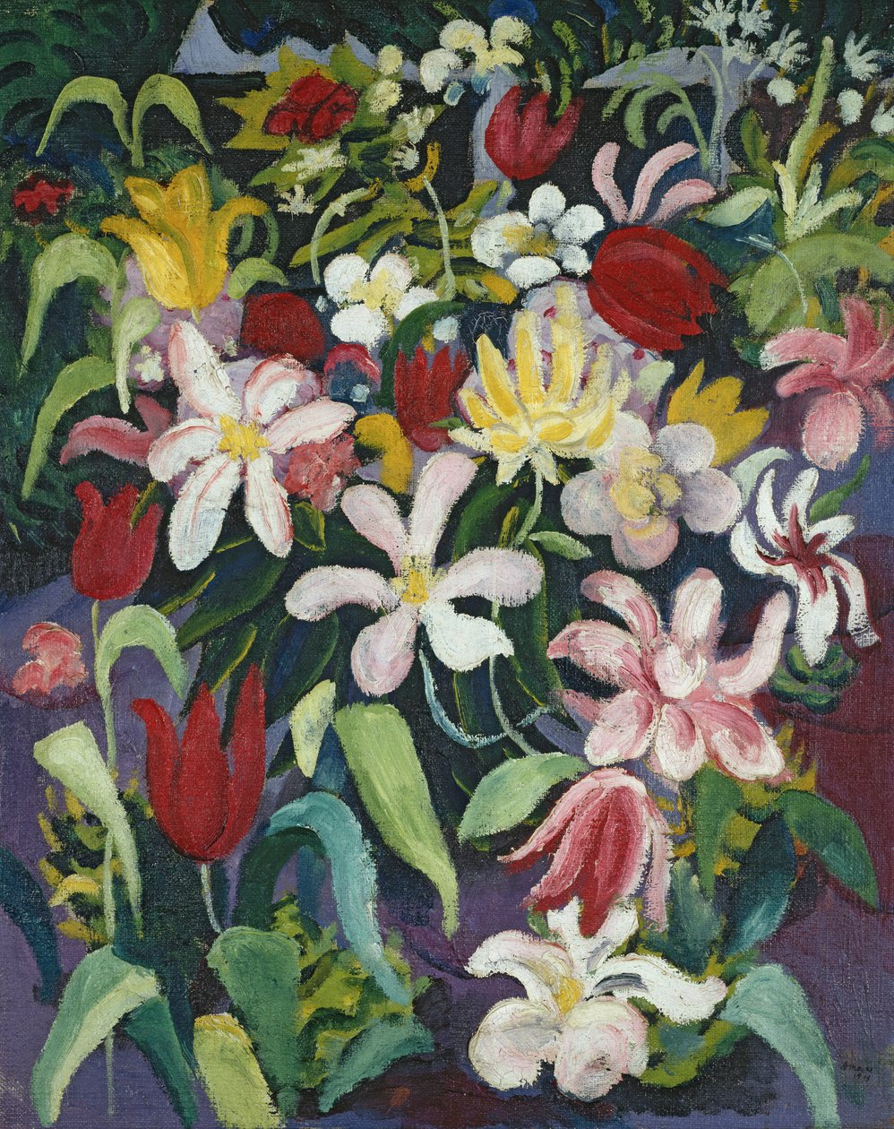 Květinový koberec od August Macke