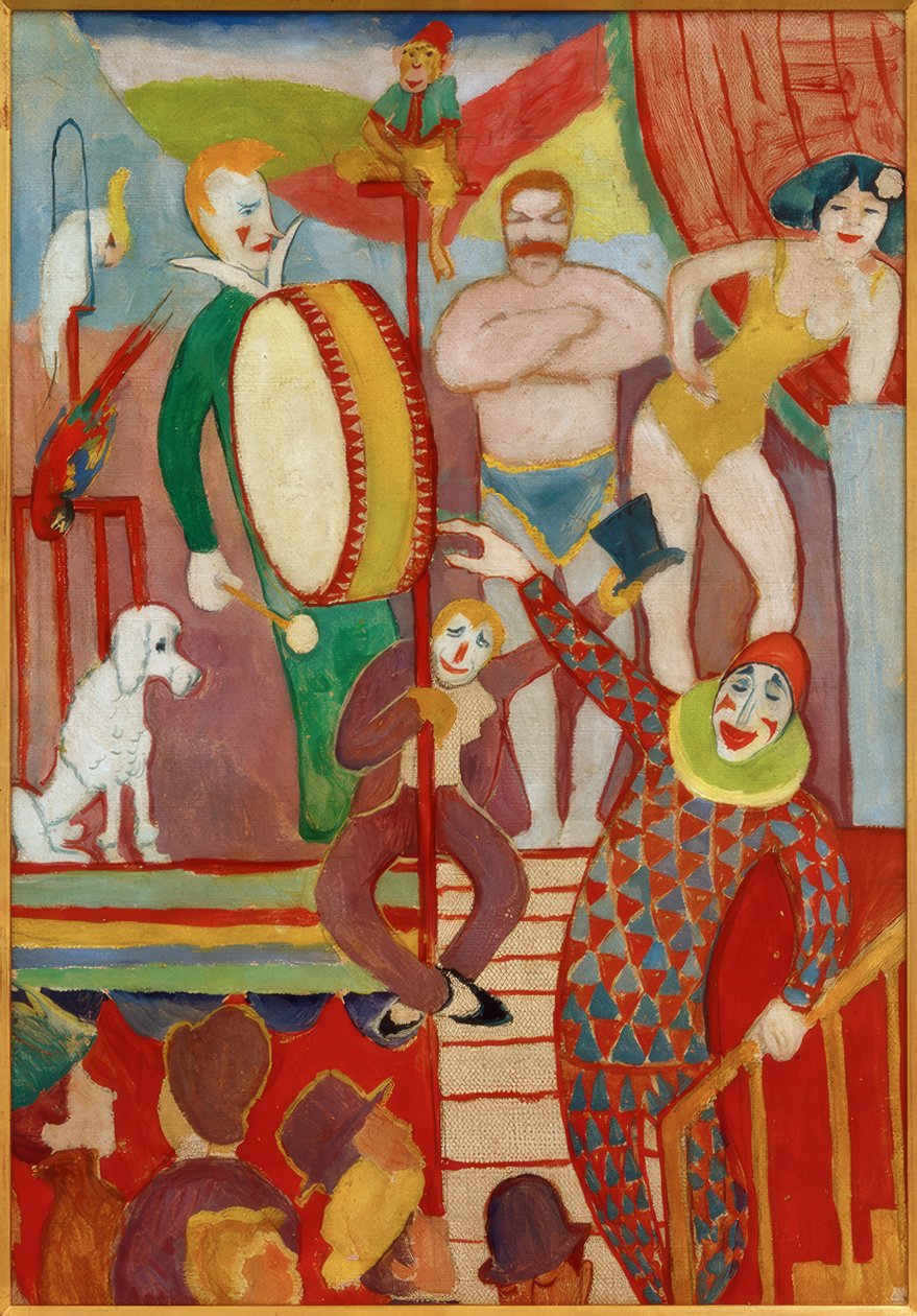 Circuswelt I od August Macke