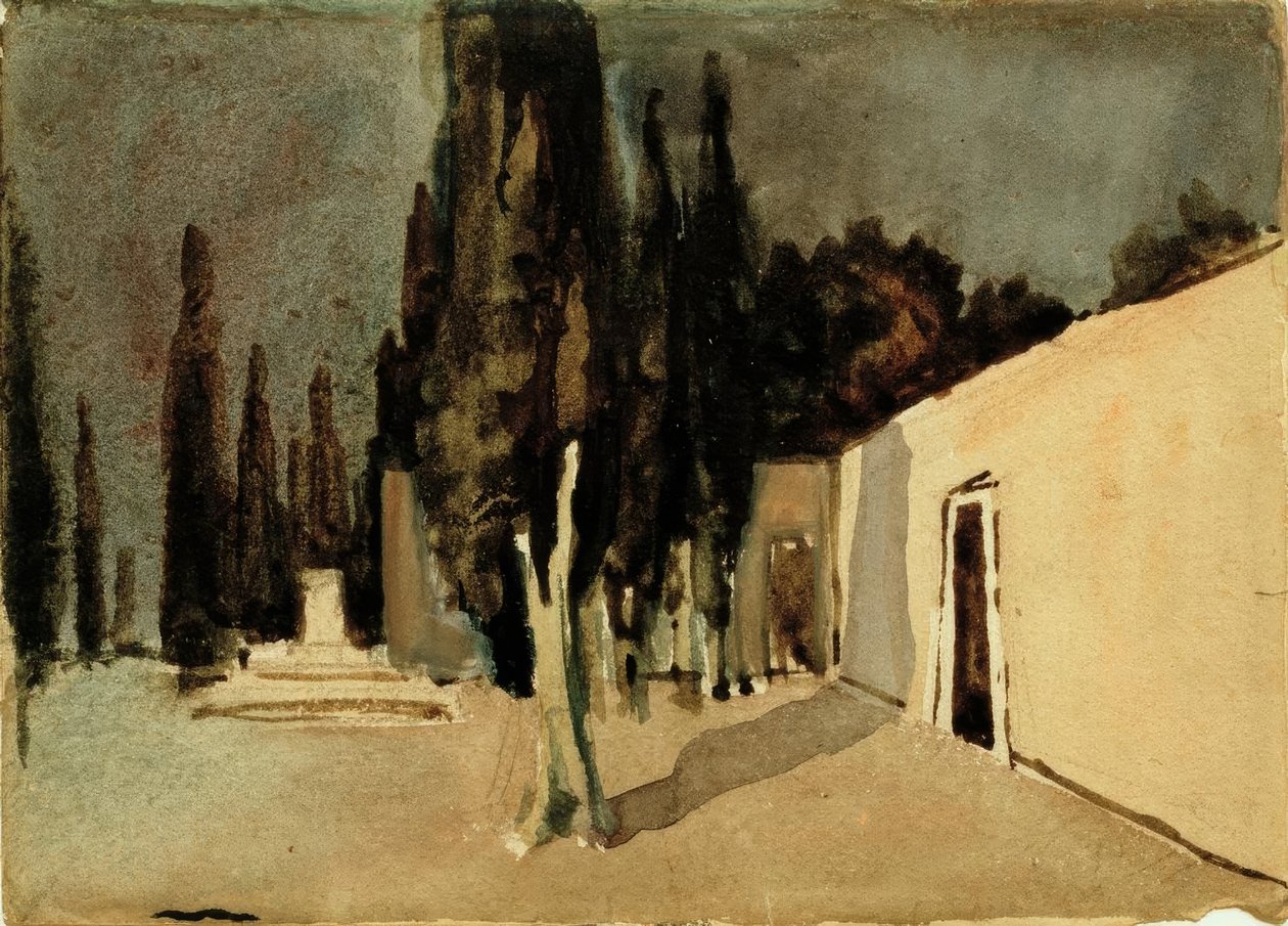 Chyť des Agamemnona od August Macke