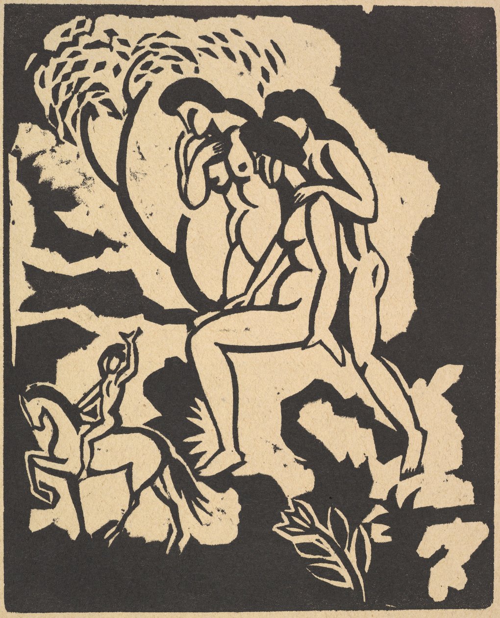 Pozdrav Pozdrav, 1912. od August Macke
