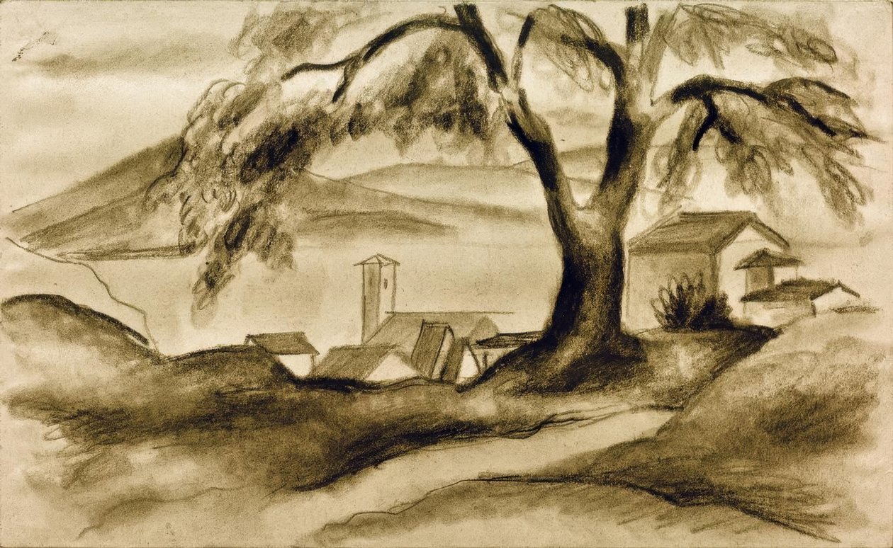 Hilterfingen am Thuner See od August Macke