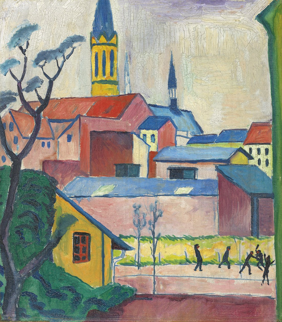 Marienkirche, 1911 od August Macke