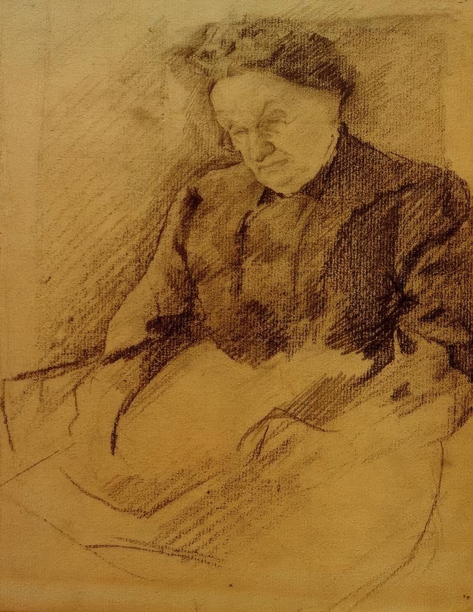 Portrét Kathariny Koehler od August Macke