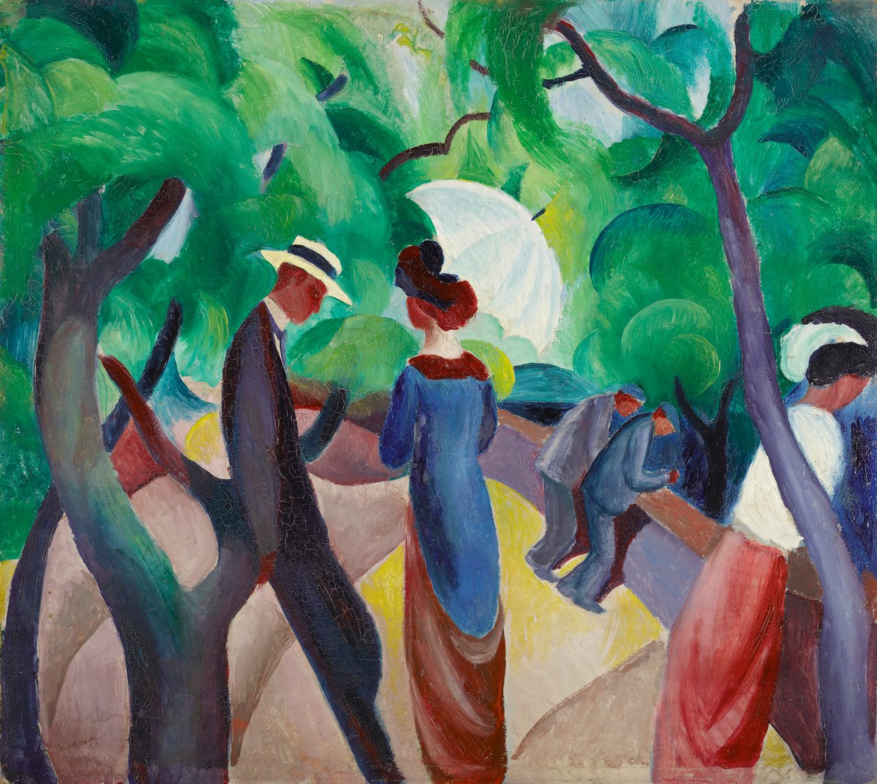 Procházka od August Macke
