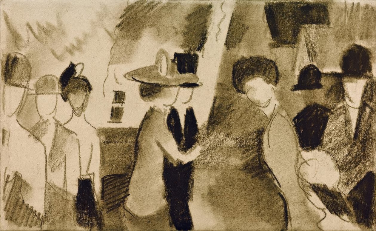 Promenáda II od August Macke