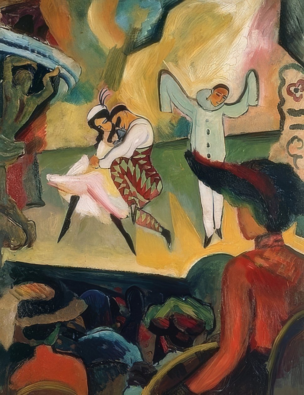 Ruský balet I. 1912 od August Macke