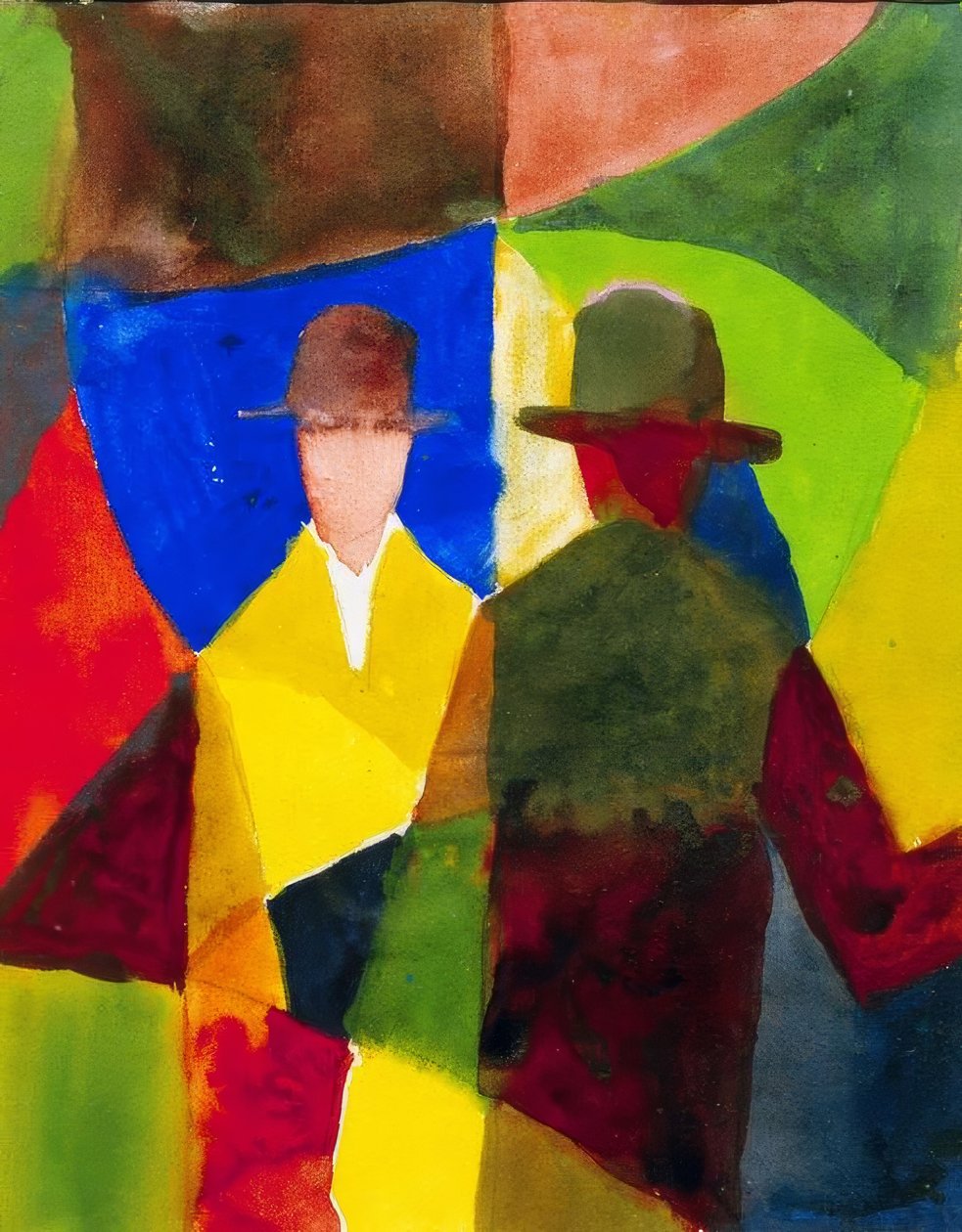 Odraz ve výloze od August Macke
