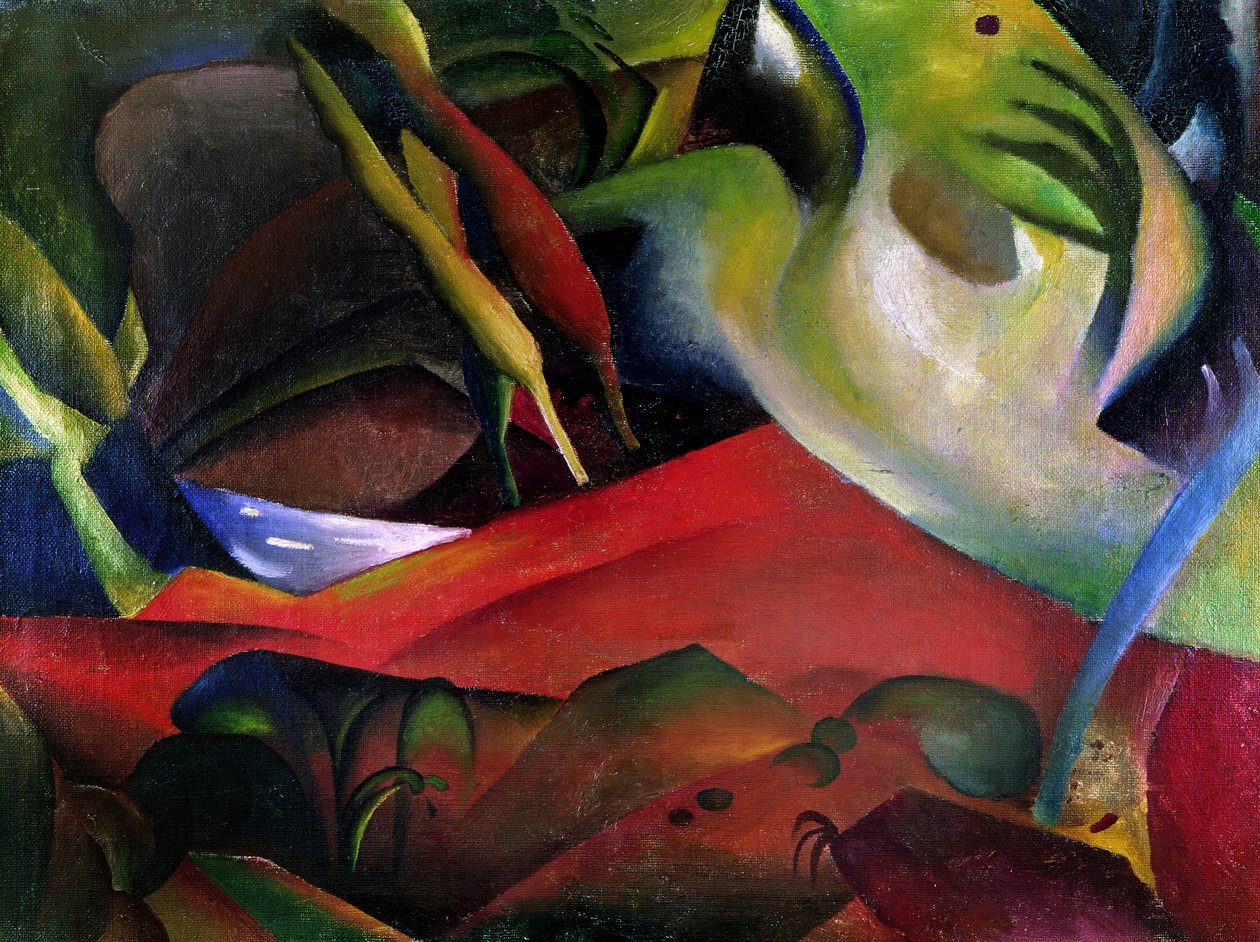Bouře, 1911 od August Macke