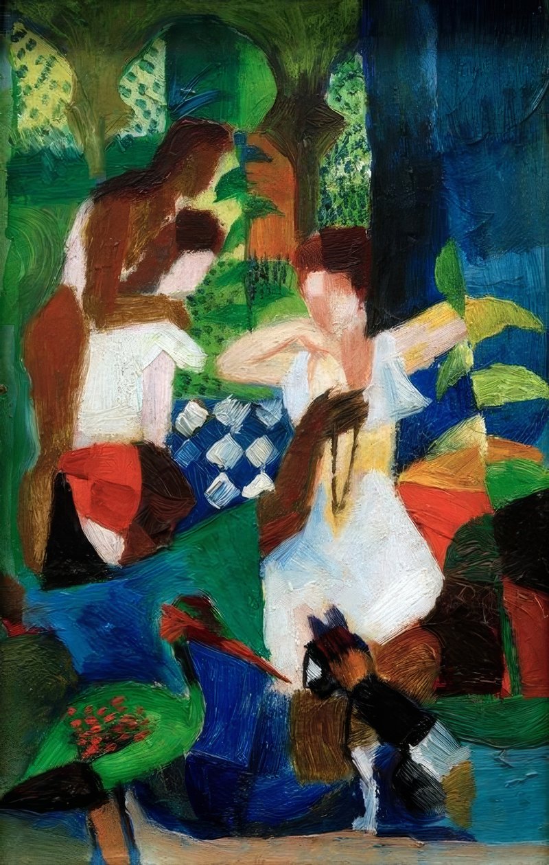 Turecký prodejce šperků od August Macke