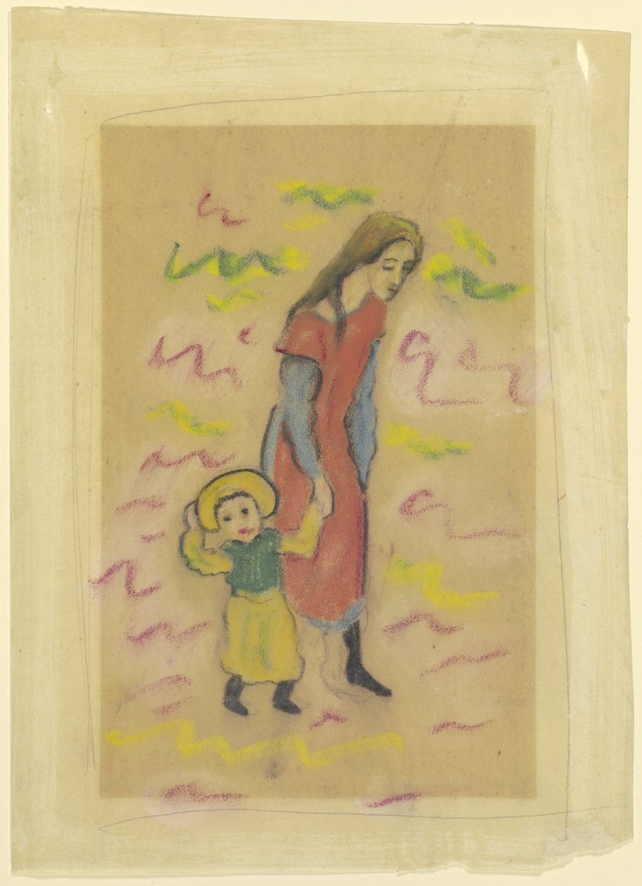 Zwei Kinder od August Macke