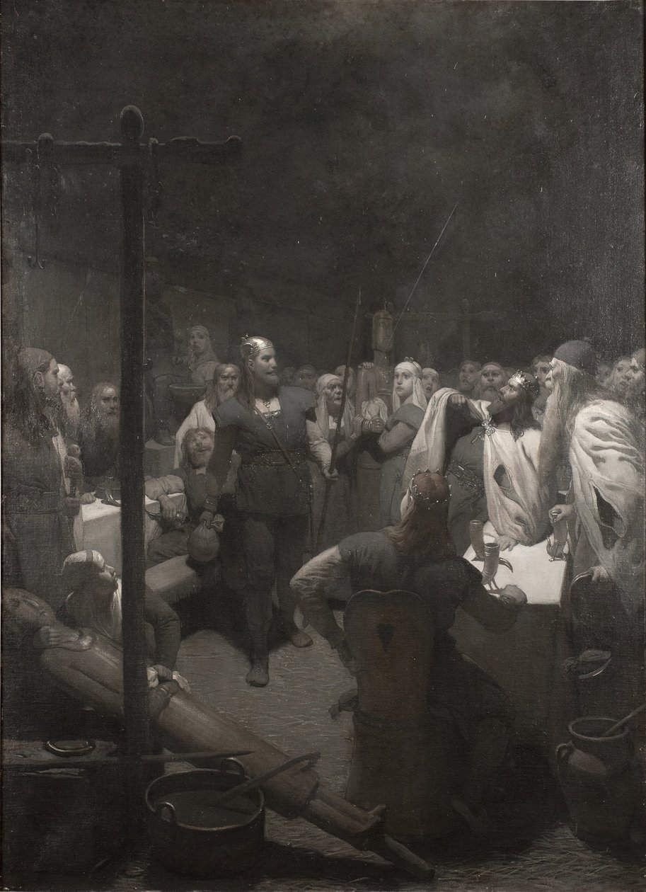 Balderova hranice (ze ságy o Frithiofovi) od August Malmström