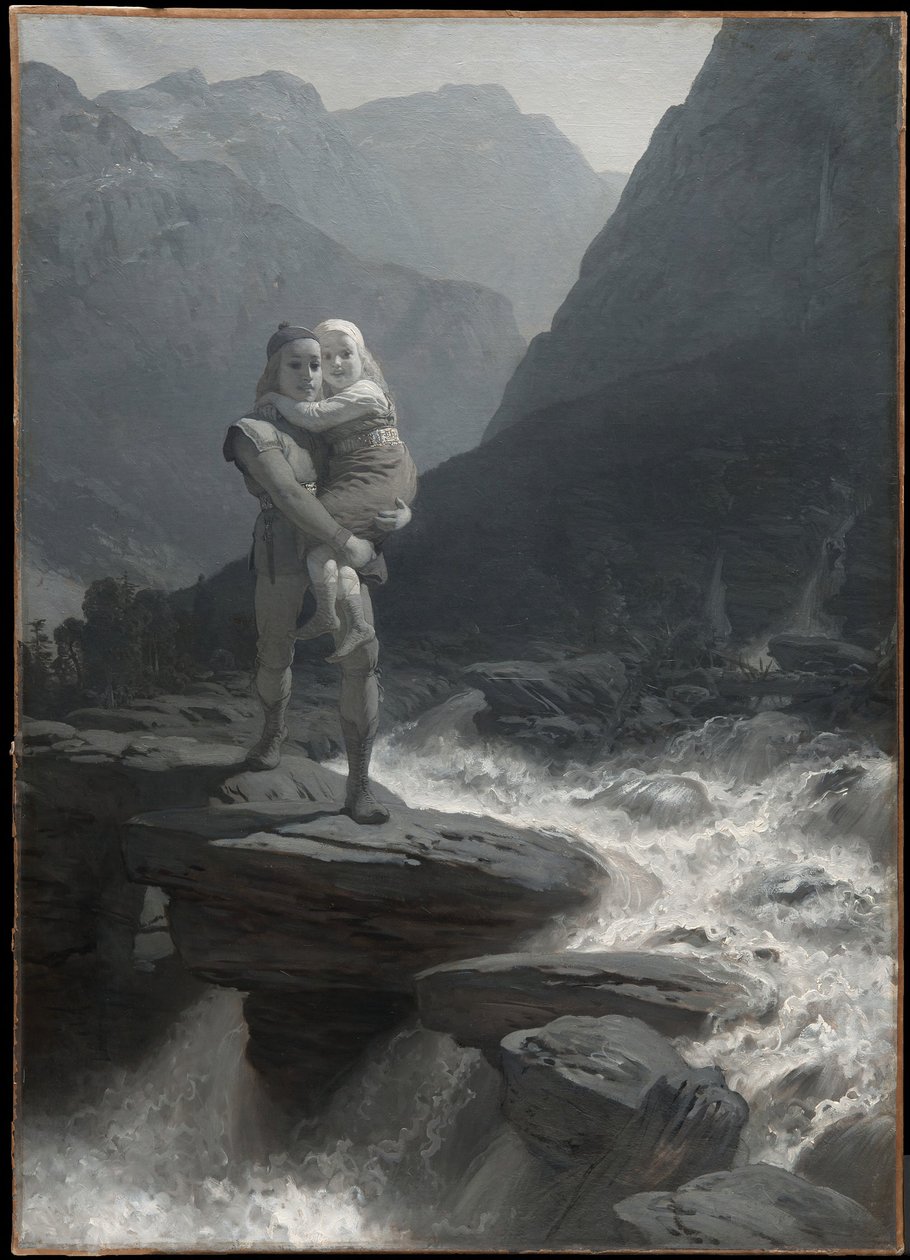 Frithiof a Ingeborg (ze ságy o Frithiofovi) od August Malmström