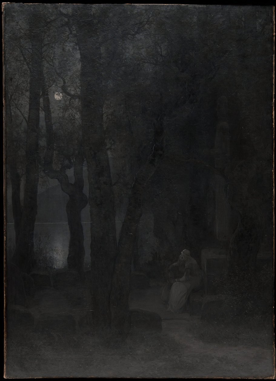 Frithiofovo štěstí (z Frithiofovy ságy) od August Malmström