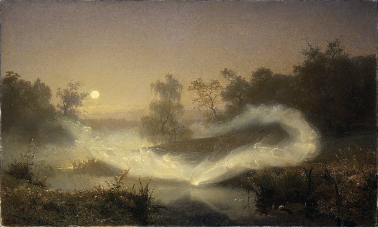 Tančící víly od August Malmström