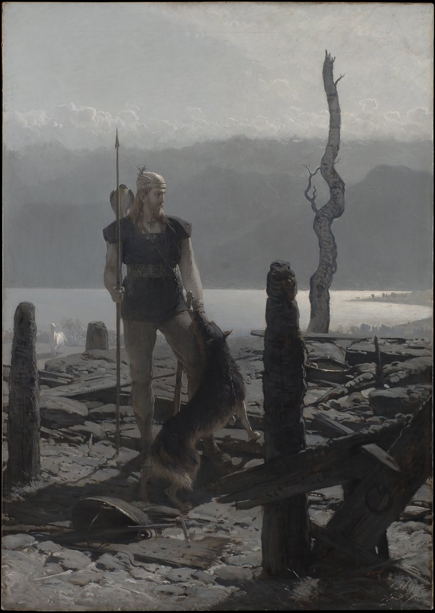 Frithiofova sága: Frithiofův návrat, 80. léta 19. století. od August Malmström