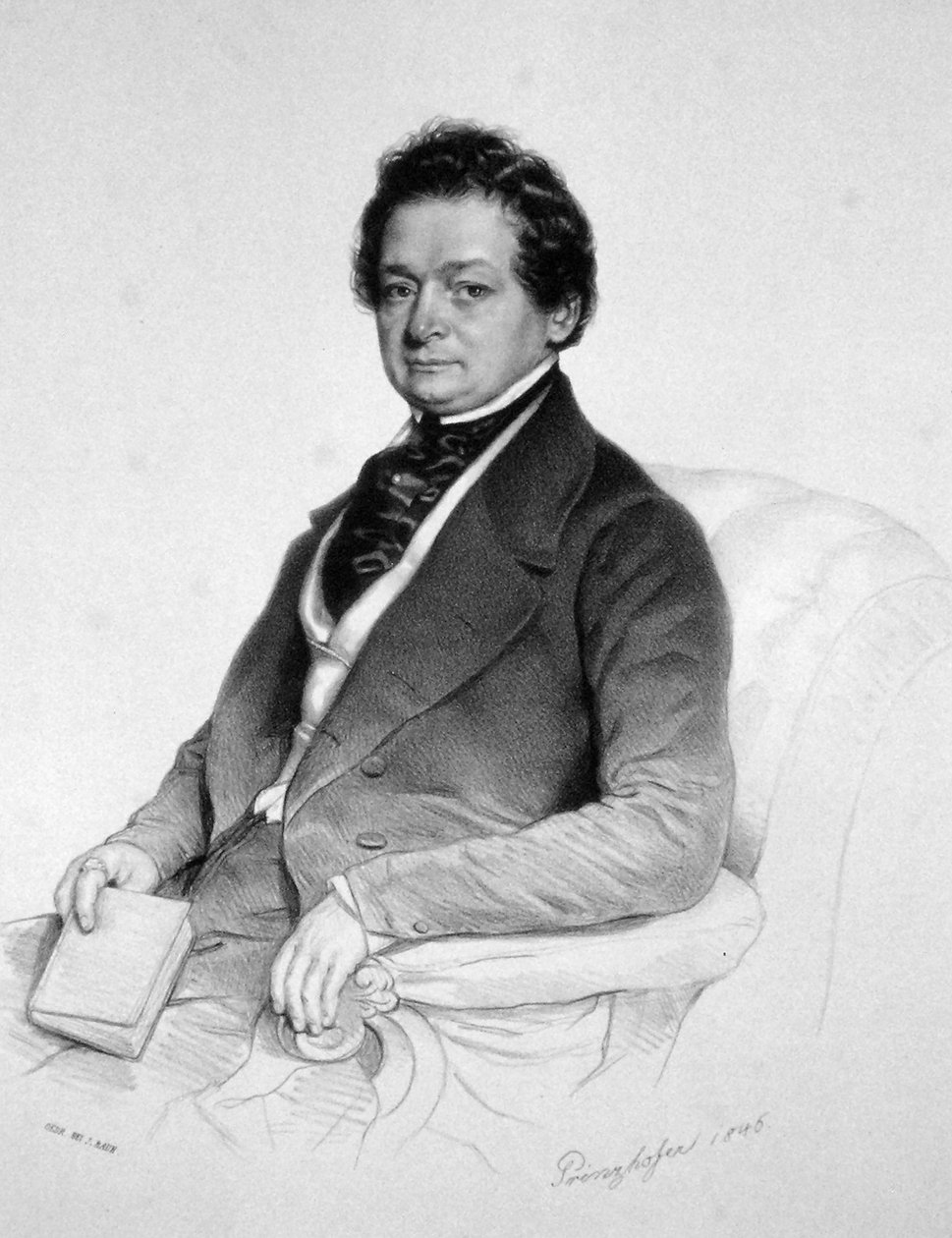Franz Xaver Hlubek od August Prinzhofer