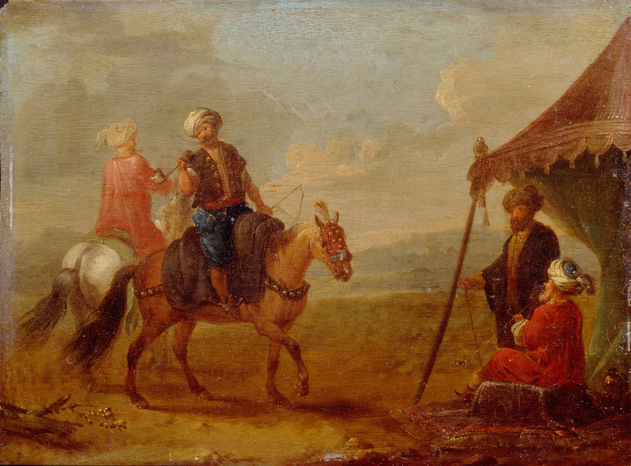 Turecký jezdec od August Querfurt
