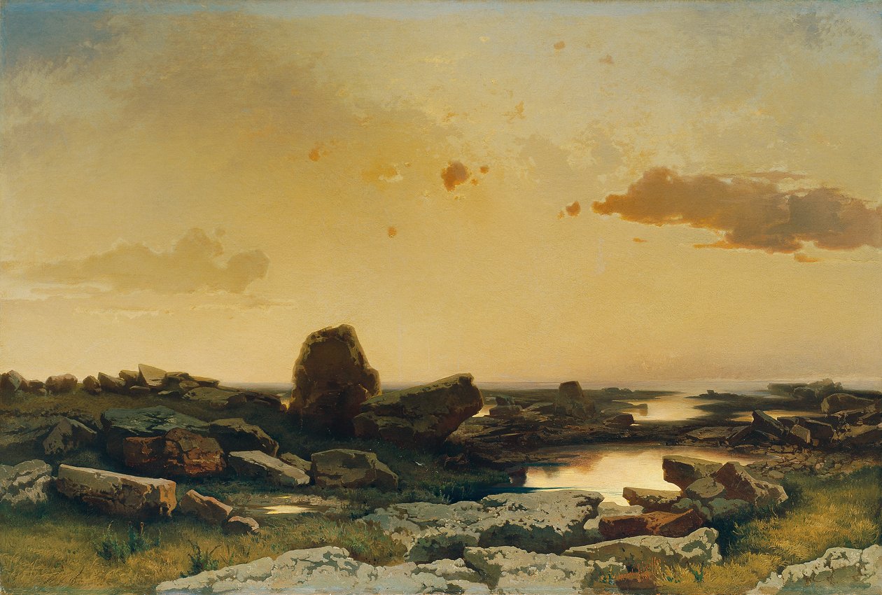 Helgoland od August Schaeffer von Wienwald