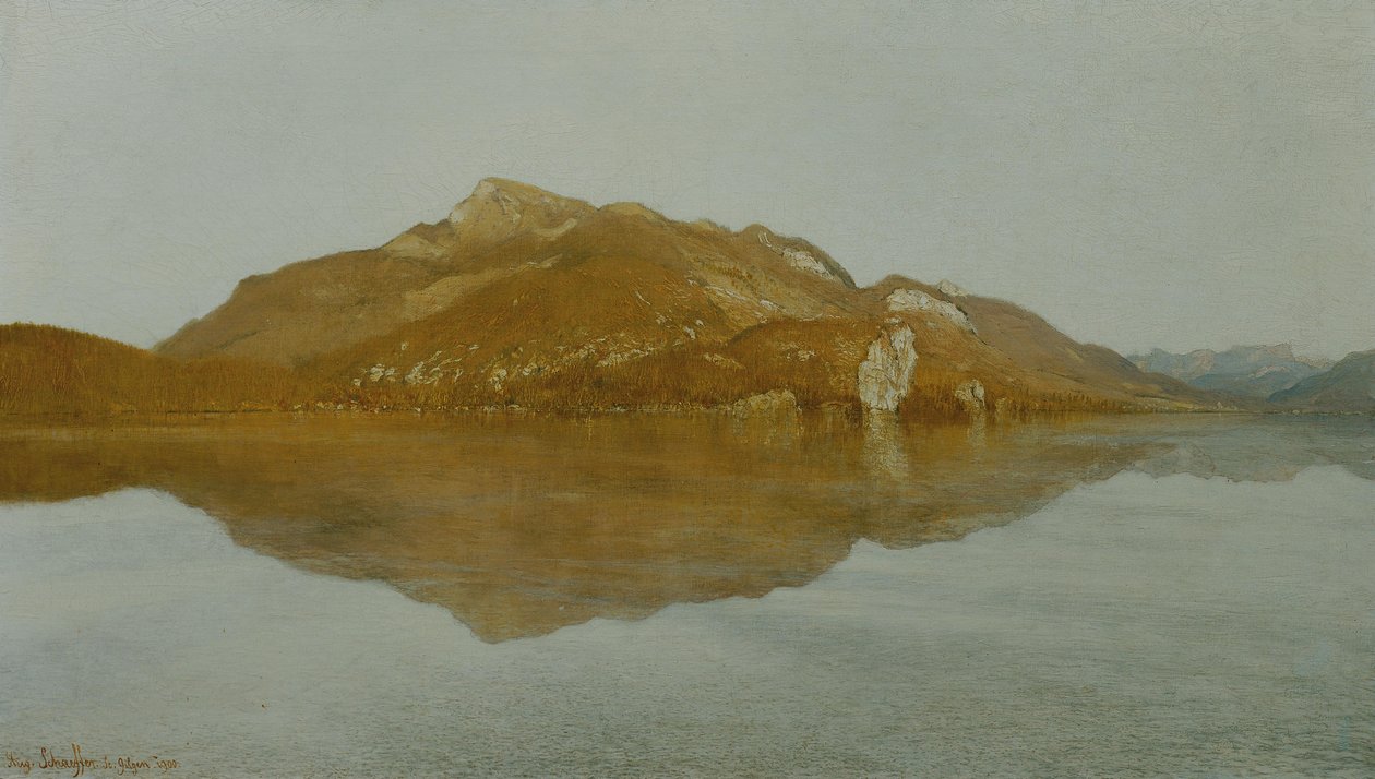 Saint Gilgen od August Schaeffer von Wienwald
