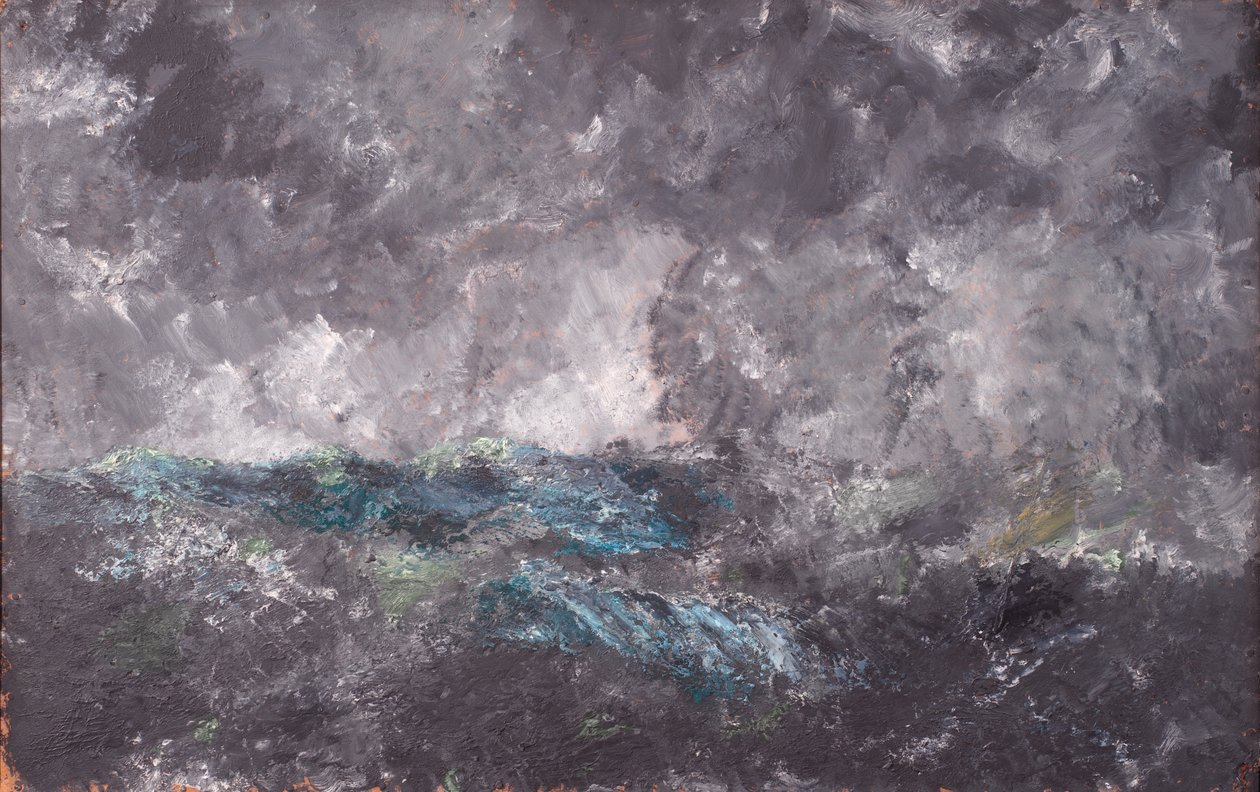 Bouře v Skerries. "Bludný Holanďan" od August Strindberg