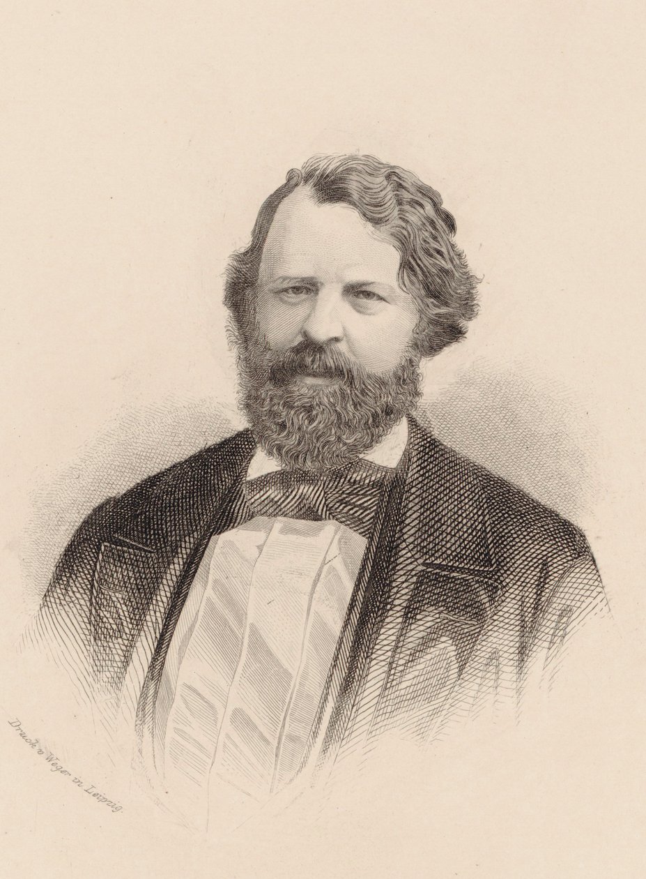 Portrét houslisty a skladatele Josepha Joachima 1831-1907. od August Weger