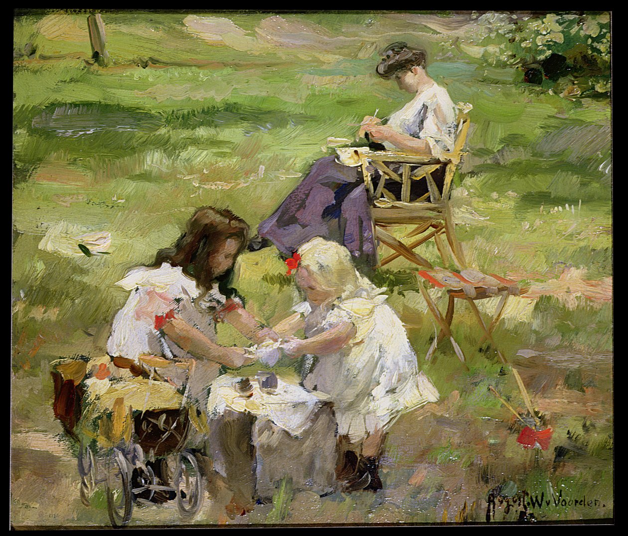 Piknik od August Willem van Voorden