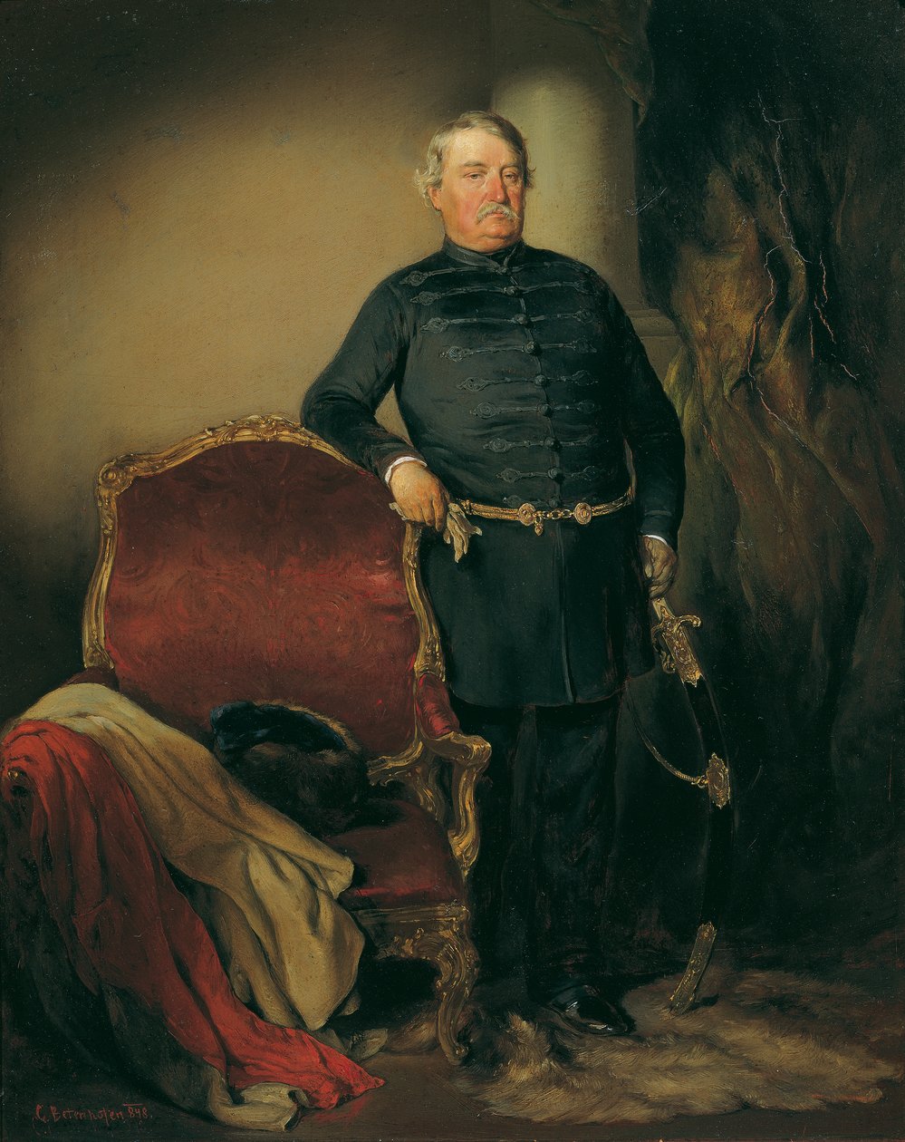 Franz Imrédy, šlechtic z Omorovicze od August von Pettenkofen