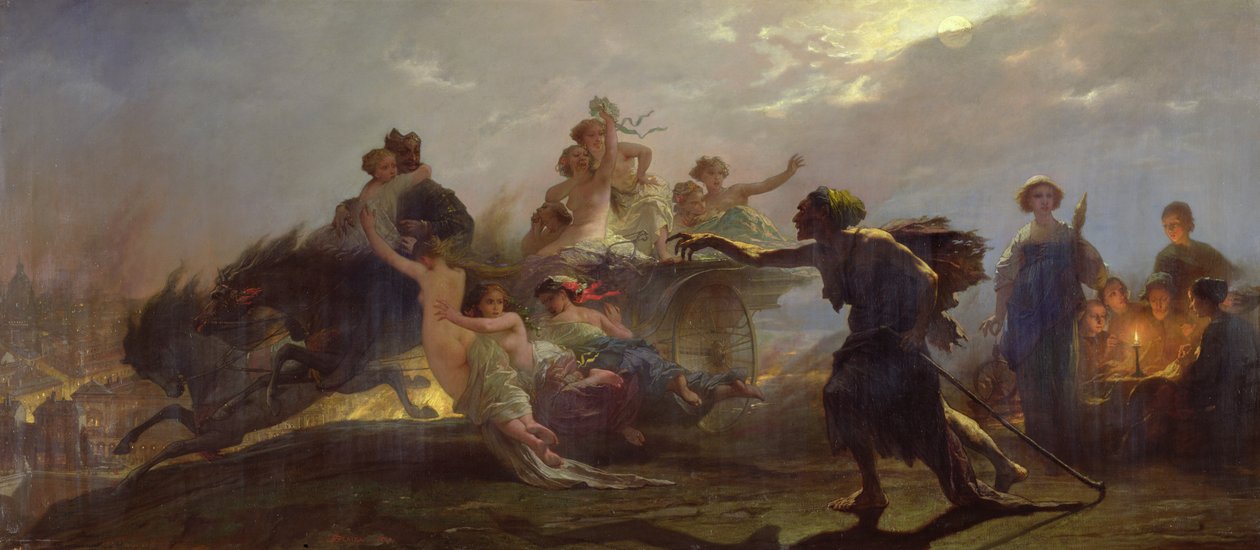 The Purveyor of Misery, 1860 od Auguste Barthelemy Glaize