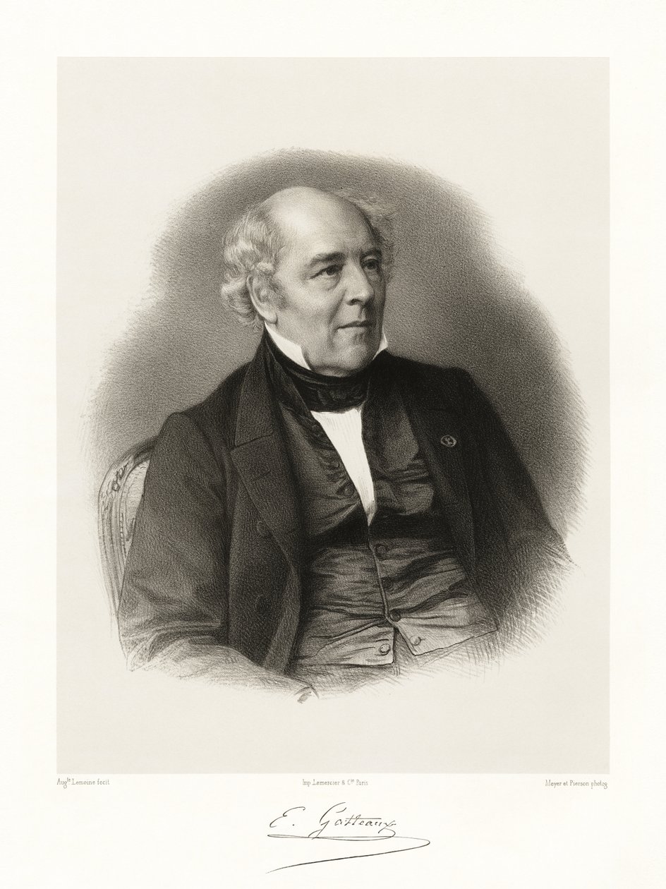 Jacques Édouard Gatteaux, 1865-66 od Auguste Charles Lemoine