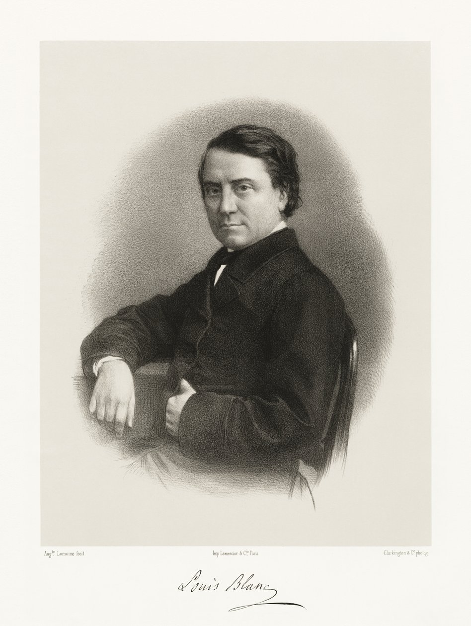 Louis Blanc, 1865-66 od Auguste Charles Lemoine