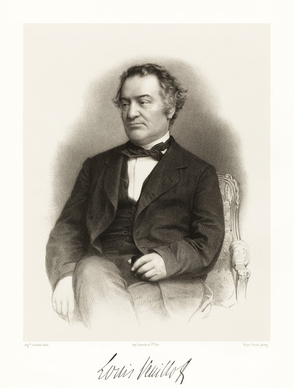 Louis Veuillot, 1865-66 od Auguste Charles Lemoine