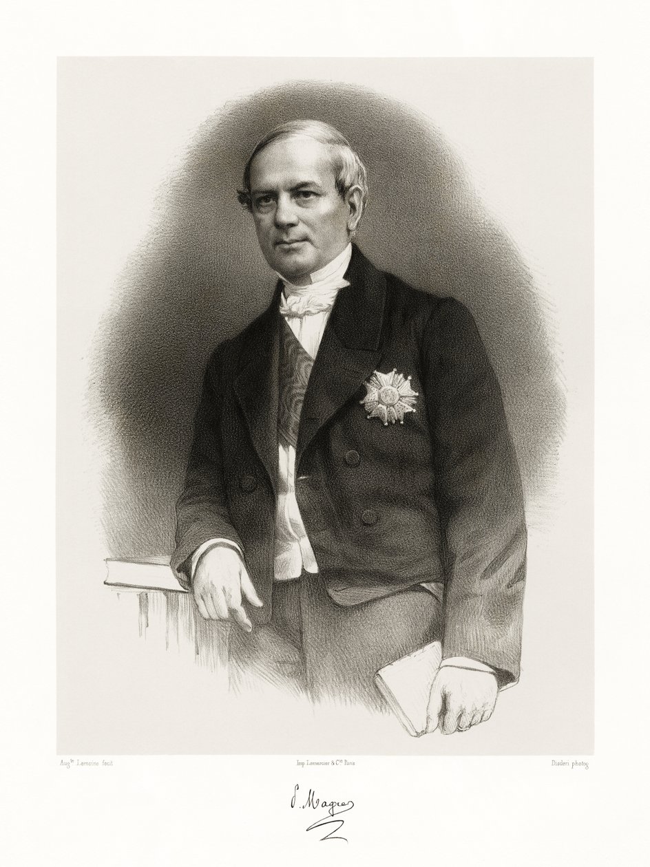 Pierre Magne, 1865-66 od Auguste Charles Lemoine