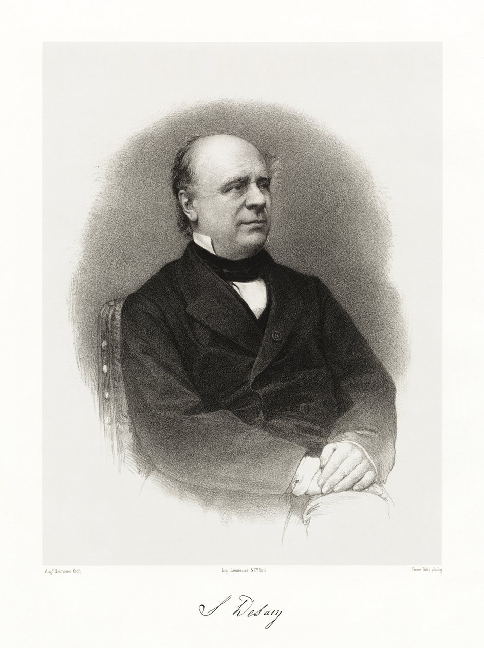 Ustazade Silvestre de Sacy, 1865-66 od Auguste Charles Lemoine
