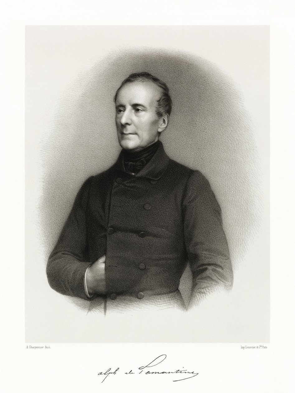 Alphonse de Lamartine, 1865-66 od Auguste Charpentier