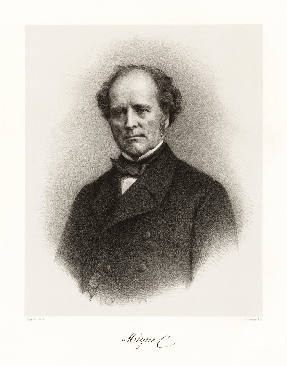 François Auguste Alexis Mignet, 1865-66 od Auguste Charpentier