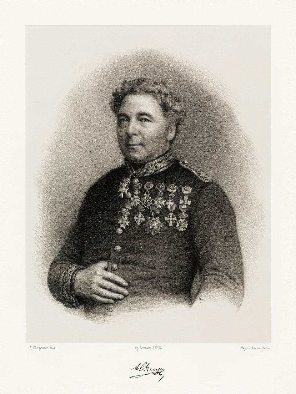 Jean Charles Chenu, 1865-66 od Auguste Charpentier