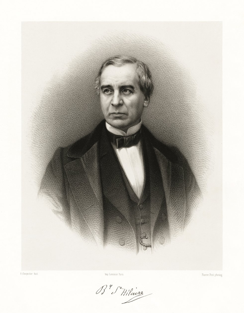 Jules Barthélemy-Saint-Hilaire, 1865-66 od Auguste Charpentier