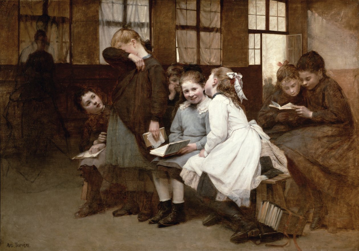 Ve zadržení, 1888 od Auguste Joseph Trupheme