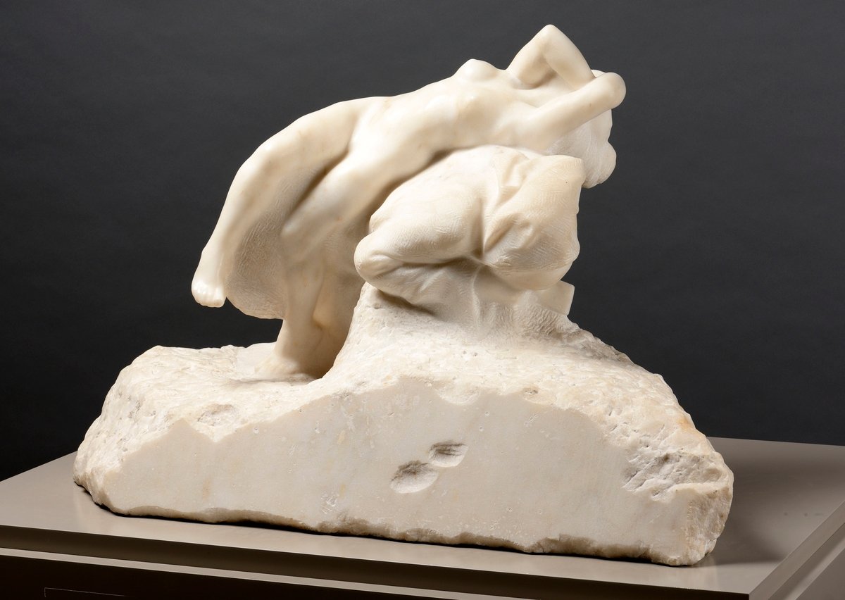 Pokušení svatého Antonína od Auguste Rodin