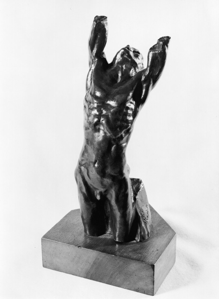 Zoufalý adolescent aneb Narcis, 1885-90 (bronz) od Auguste Rodin