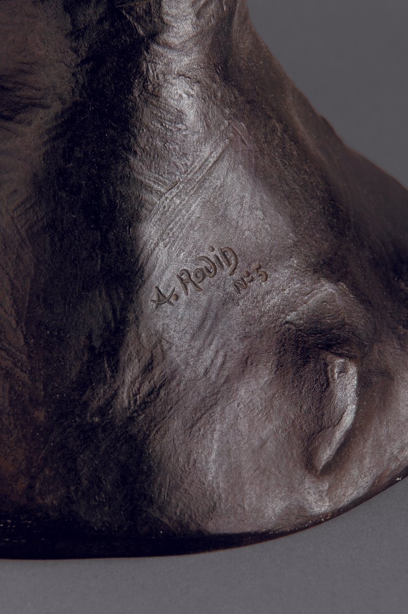 Detail studie Polyféma, 1880, odlitek 1970, bronz od Auguste Rodin