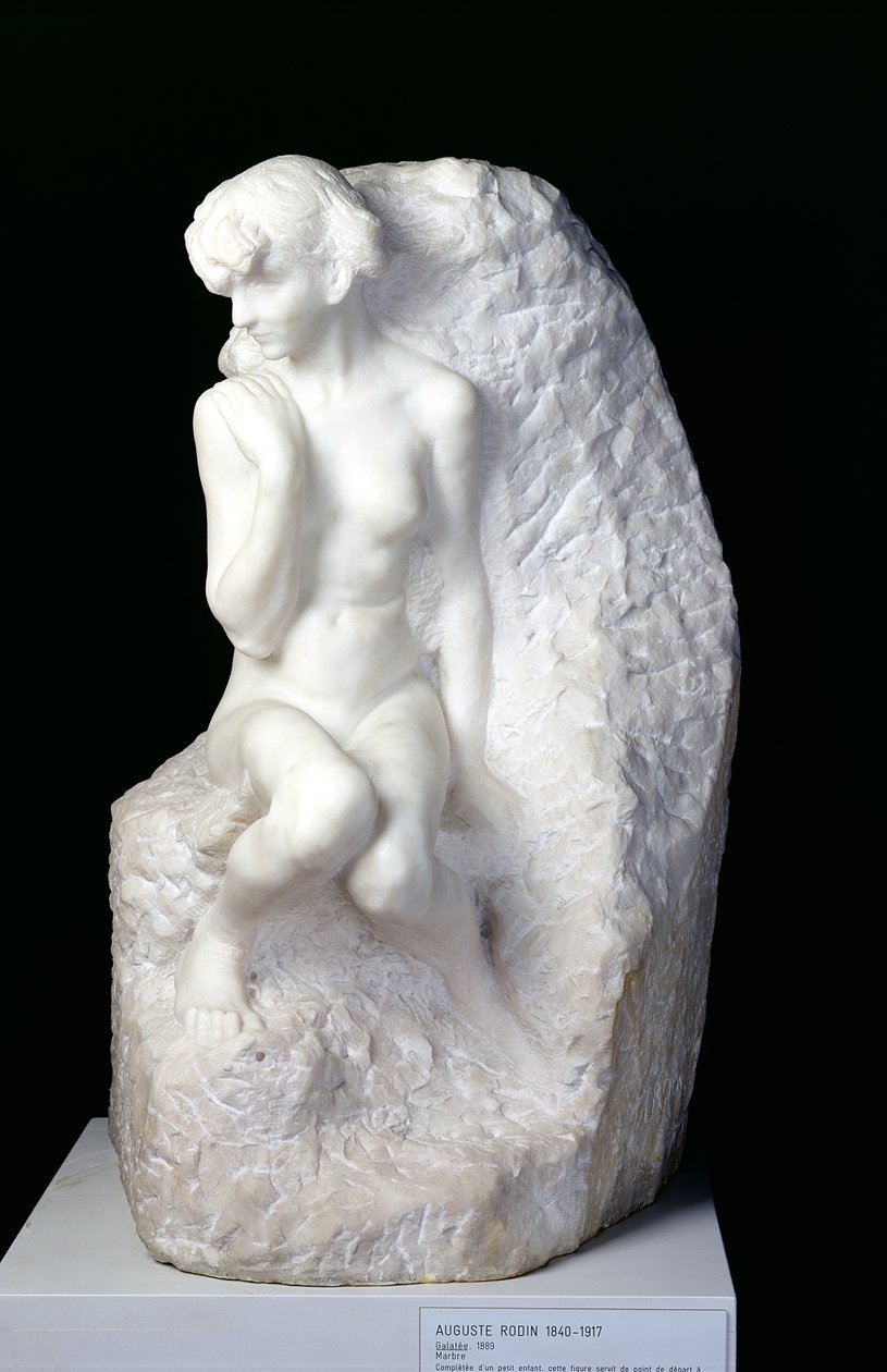 Galatea, 1889 (mramor) od Auguste Rodin