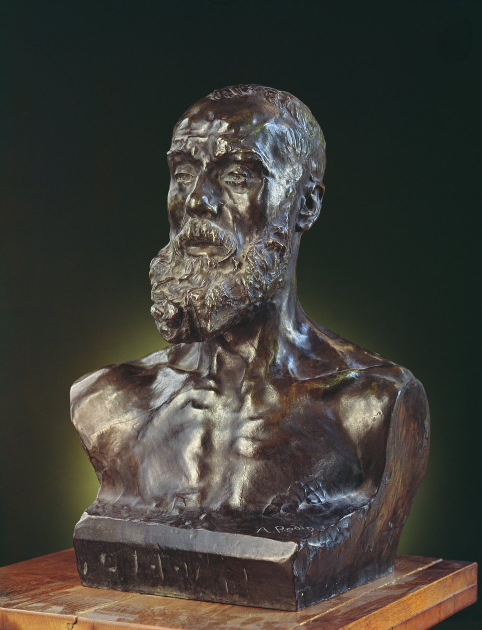 Jean-Paul Laurens, 1881 (bronz) od Auguste Rodin